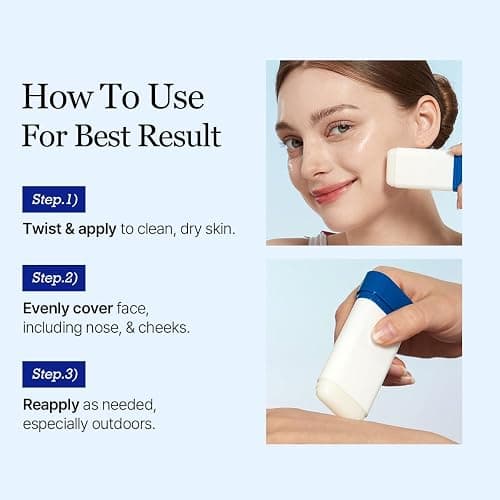 ROUND LAB Birch Juice Moisturizing Sun Stick Broad Spectrum SPF 50+, 0.67oz, Sunscreen Stick for face and body, No White Cast, Non-Sticky, Travel-Friendly, Protector Solar Barra, Korean Sunscreen thumbnail 5