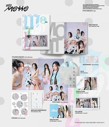 IT-ZY MOTTO Album 5p Set (3Photobooks+2Pocaalbums) thumbnail 4