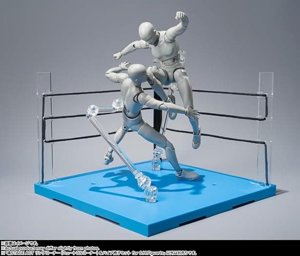 TAMASHII NATIONS - Act Ring Corner (Neutral) & Folding Chair Set for S.H.Figuarts, Bandai Spirits Tamashii Stage thumbnail 6