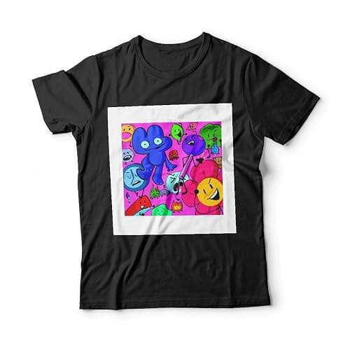 T-Shirt Bfdi Sleeve Family Character Short Unisex Friend Mix Event Women Novelty Gift for Men Big Girl Multicoloured - Image 1