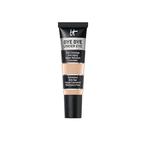IT Cosmetics, Correcteur Anti-Âge Bye Bye Under Eye, Haute Couvrance, Waterproof, Enrichi en Peptides, Collagène & Acide Hyaluronique, 12 ml - Image 1