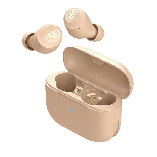 JLab Go Air Pop+ Tones True Wireless Earbuds, in Ear Headphones, Bluetooth Earphones, 35H Playtime Ear Buds, Bluetooth Earbuds with Microphone, USB-C Charging Case, Dual Connect, EQ3 Sound, (474 C) - Image 1