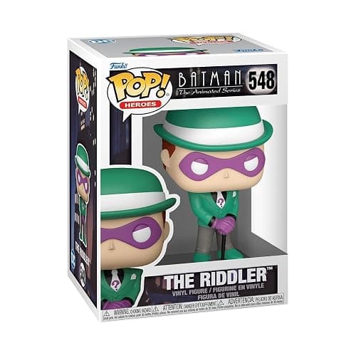 Funko Pop! Animation: Batman The Animated Series - The Riddler - Collectable Vinyl Figure - Gift Idea - Official Merchandise - Toys for Kids & Adults - Superheroes Fans - Model Figure for Collectors - Image 1