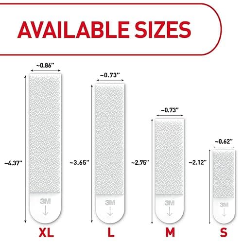 Command Medium Picture Hanging Strips, Damage Free Hanging of Dorm Decorations, 22 Pairs, 44 Command Strips (17204-22NA) thumbnail 7