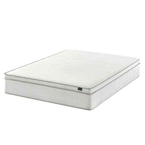 Zinus 12 Inch Foam and Spring Hybrid Mattress [New Version], Queen, Fiberglass Free, Medium Firmness, Durable Support, Certified Safe Foams & Fabric, Mattress in A Box thumbnail 14