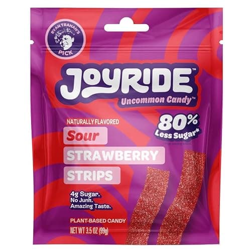 Joyride Sweets Candy Joyride Sour Candy Strips - 3.5oz-Gummy Candy, - Image 1
