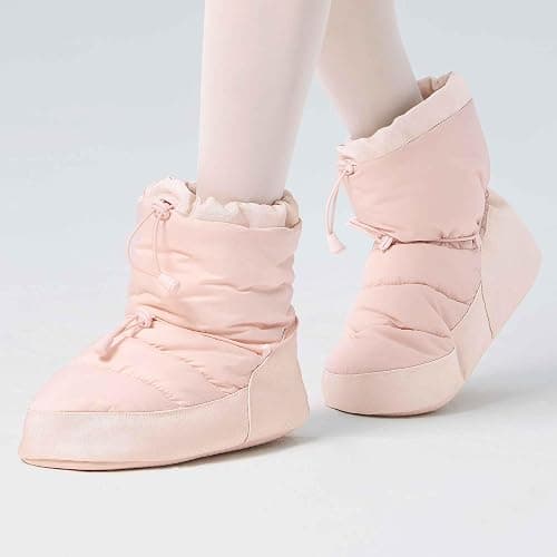 Daydance Ballet Warm up Booties Dance Slippers for Big Kid, Women thumbnail 6