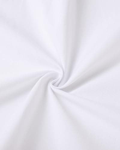 Alimens & Gentle Mens Solid Oxford Shirt Long Sleeve Dress Shirt Work Casual Button Down Shirts with Pocket thumbnail 7