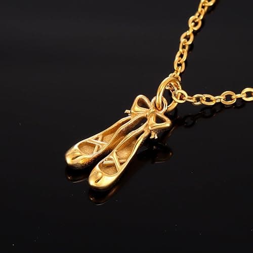 Kivosliviz Ballet Gifts for Women Young Teenage Dancer Teachers Students Jewelry Ballerina Necklace thumbnail 3