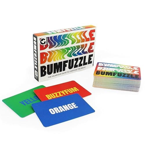 Ginger Fox Bumfuzzle Colour Card Game | Fast-Paced Game To Confuse Your Brain | Ideal Family Great For Parties & Get Togethers | 2+ Players | 12+ Years - Image 1