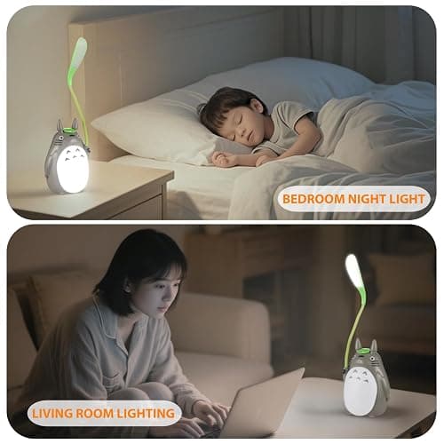 Totoro Lamp, Totoro Merchandise, My Neighbor Totoro Merchandise, Studio Ghibli Decor, Studio Ghibli Gifts thumbnail 5