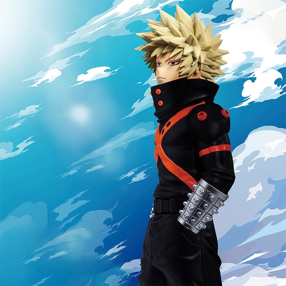Bakugo Katsuki Figure Statue MHA Figures 21cm Standing Pose MHA Bakugo Katsuki Figurine Handmade Collectible Desktop Decoration thumbnail 5