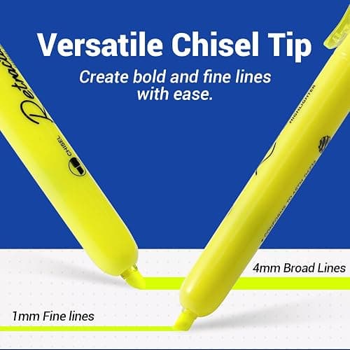 WRITECH Retractable Highlighters Assorted Colors: Chisel Tip Click Aesthetic Highlighter Marker Pens Pack Multi Colored Ink No Bleed Smear for Highlighting Journaling (12ct Neutral) thumbnail 4