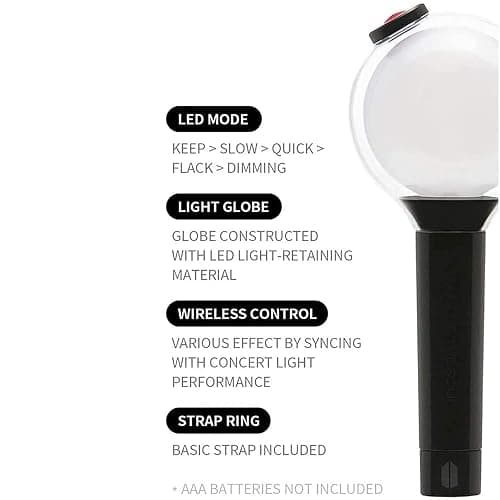 BTS Official Lightstick Map of the Soul 7 Special Edition, Army Bomb Ver 4 Bluetooth Connection App to Adjust the Light Color thumbnail 5