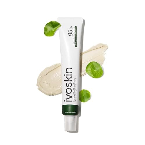 IVOSKIN Intensive Cica Repair Cream, Korean Dexpanthenol cream, Restore Skin Barrier, Prevent Acne Breakouts, Ultra-Soothing & Hydrating Care Cream for Sensitive Skin with Madecassoside (1.76oz / 50g) - Image 1