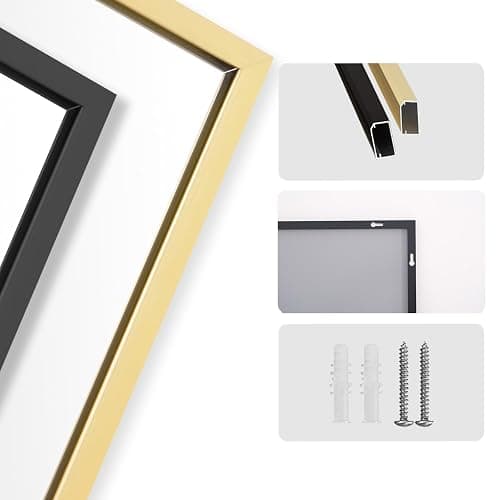 LunaMirror Oversized Huge Full Length Mirrors Large Free Standing Floor Mirror Full Body Wall Mirror for Bedroom Living Room and Entrance, Rectangle Black Frame, 204x104 CM thumbnail 4