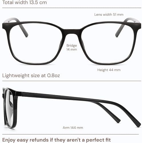 Gaoye Ultralight Blue Light Glasses for Women - Computer Protection Glasses for All Day Comfort - Anti UV Glare & Eyestrain thumbnail 3