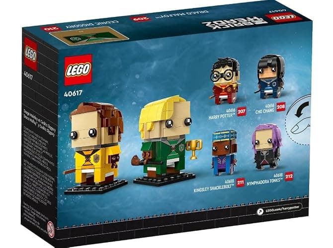 LEGO Brickheadz 40617 - Draco Malfoy™ & Cedric Diggory thumbnail 5