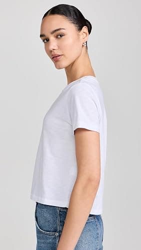 Madewell Women's Slub Boxy-Crop Tee thumbnail 4