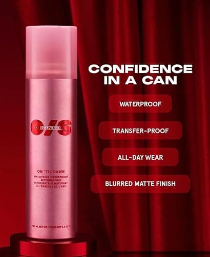 One Size On 'Til Dawn Mattifying Waterproof Setting Spray 3.4 oz / 143 mL thumbnail 3
