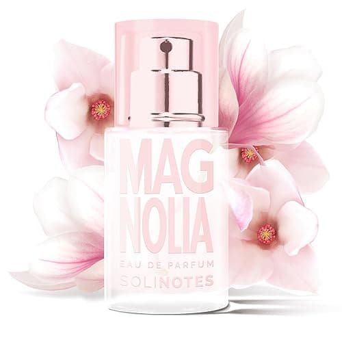 SOLINOTES Magnolia Perfume for Women - Eau De Parfum | Delicate Floral and Soothing Scent - Made in France - Vegan - 0.5 fl.oz - Magnolia