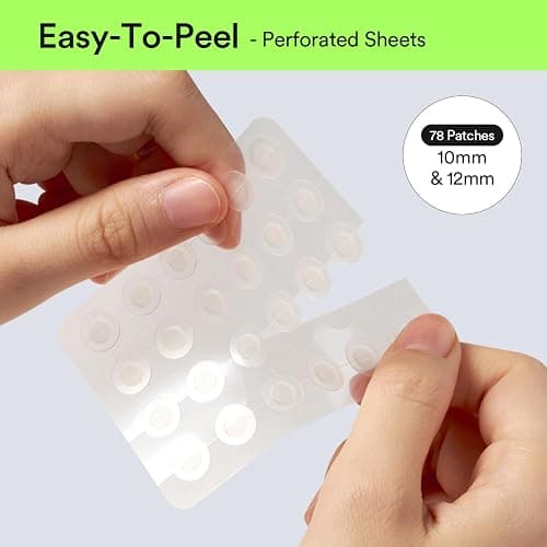 Abib Heartleaf Calming Spot Patch 2 Sizes 78 Patches, Waterproof Pimple Patches for Face, Invisible, Ultra-Adherent & Fast-Soothing Zit Care (10mm*48pcs / 12mm*30pcs) thumbnail 7