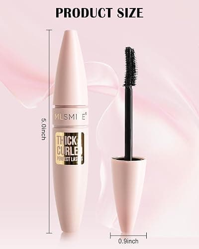 Brown Waterproof Mascara, Lashes Extension Mascara with Dual-Sided Brush, Great for Lengthening and Volumizing Eyelashes, No Clumping Tube Máscara Volume and Length, Long Wear, Smudge-Proof-03 thumbnail 7