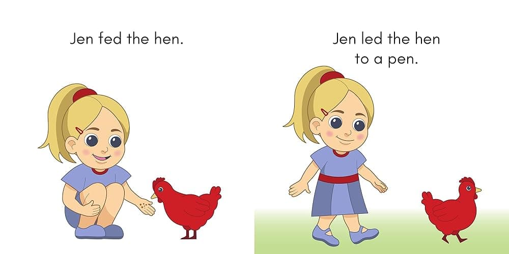 Charge into Reading Decodable Books (Stage 1): 5 Short Vowel Decodable Readers to Help Kindergarten and First Grade Beginning Readers Learn to Read (One Short Vowel Sound Per Book) thumbnail 14