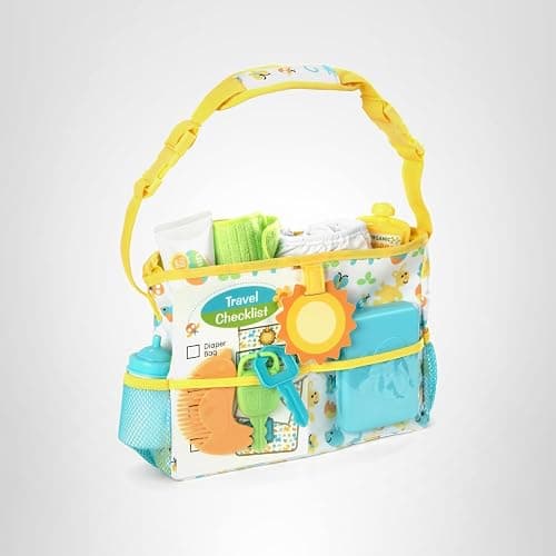 Melissa & Doug Mine to Love Travel Time Play Set for Dolls with Diaper Bag, Bottle, Sunscreen, More (17 pcs) - Baby Doll Accessories, Baby Doll Sets For Kids Ages 3+ thumbnail 9