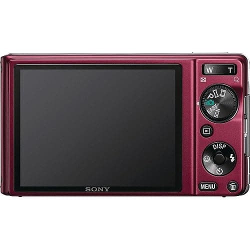 Sony DSC-W370 14.1MP Digital Camera with 7x Wide Angle Zoom with Optical Steady Shot Image Stabilization and 3.0 inch LCD (Red) thumbnail 2