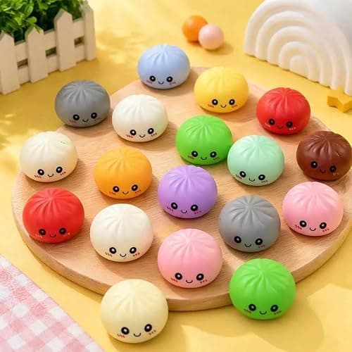 24 Grid Squishy Advent Calendar 2026 Countdown Calendar | Mini Kawaii Squeeze Dumpling, Stress Relief Fidget Squishies Gifts thumbnail 5