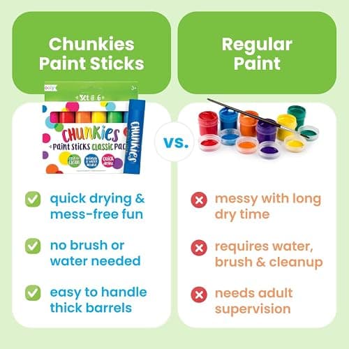 Ooly Chunkies Paint Sticks  thumbnail 3