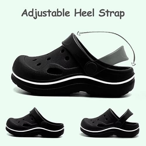 Nedaan Toddler Girls Boys Clogs Classic Garden Shower Beach Pool Swim Slip on Sandals Slides Children Kid Cute Water Shoes thumbnail 3