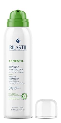 Rilastil Acnestil Spray Corpo Purificante e Anti-imperfezioni, Sebonormalizzante, Lenitivo con Niacinamide, Acido Glicolico e Acido Mandelico, 150 ml thumbnail 5