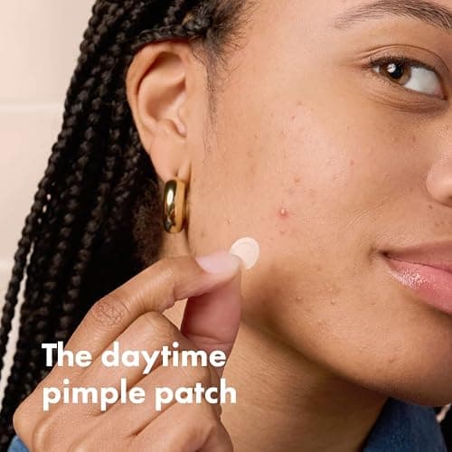 Mighty Patch™ Invisible+ Patch - Daytime Hydrocolloid Acne Pimple Patches for Covering Zits and Blemishes, Ultra Thin Spot Stickers for Face and Skin (24 Medium and 15 Small Patches) thumbnail 2