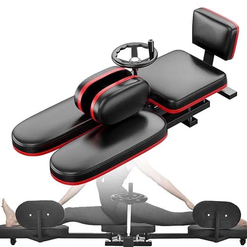 Leg Stretcher Stretching Splits Assist Trainer Machine Heavy Duty 3 Bar Leg Split Stretching Machine for Ballet Ballet Yoga Dance Martial Arts Home Gym Yoga Dance,B - Image 1