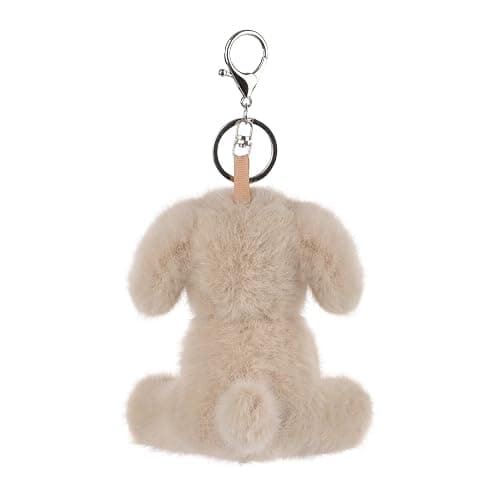 Apricot Lamb Plush Labrador Dog Puppy Stuffed Animal Soft Keychain for Kids Bag, Purse, Backpack, Handbag thumbnail 4