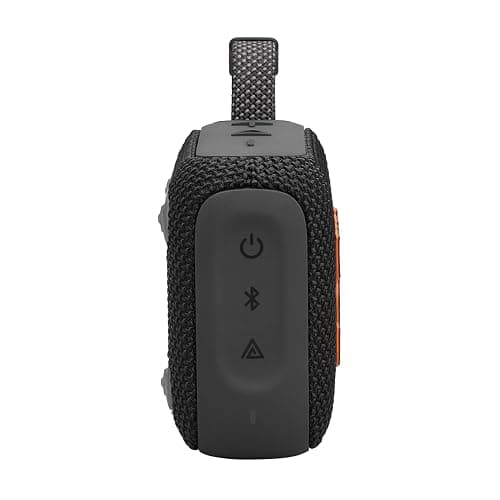 JBL Go 4 - Ultra-Portable, Waterproof and Dustproof Bluetooth Speaker, 7-Hour Built-in Battery, Made in Part with Recycled Materials (Black) thumbnail 5