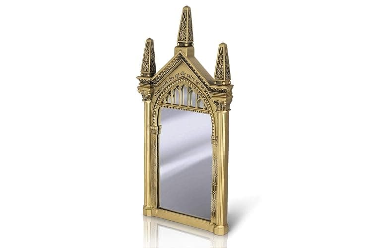 Harry Potter Replica Mirror of Erised Wall Decor | Hanging Mirror For Entryway, Living Room, Bedroom | Collectible Wizarding World Vanity Mirror | 25 x 10 Inches thumbnail 3