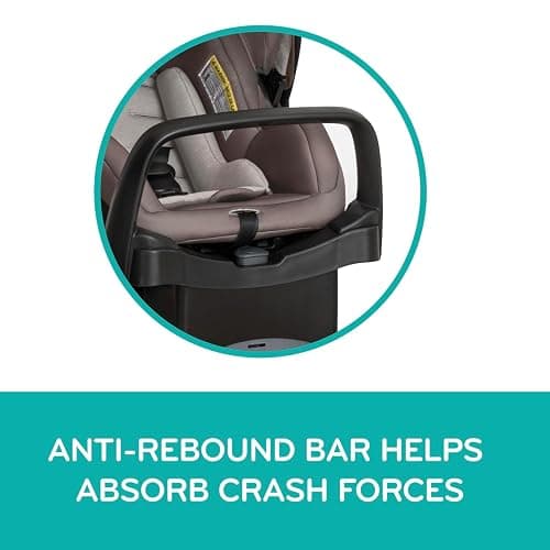 Evenflo Pivot Modular Travel System with LiteMax Infant Car Seat (Casual Gray) thumbnail 3