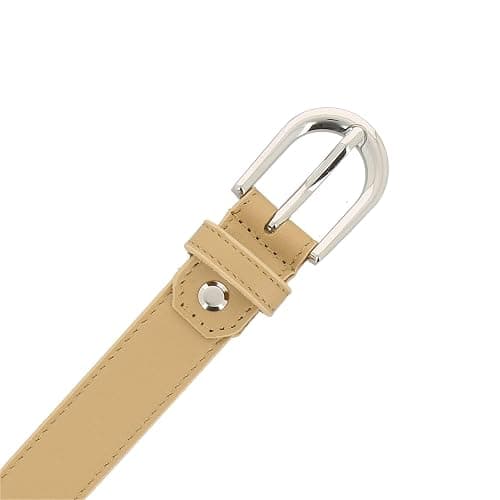 Women genuine Italian leather belt LUNA, Made in France thumbnail 7