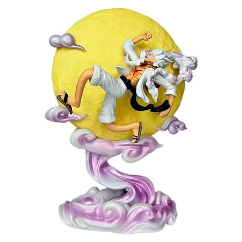 CBKSUHBADE Anime One Piece Figure, Nika Form Figure, Light-Up Version, Anime Figure - Image 1