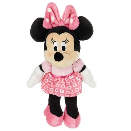 KIDS PREFERRED Disney Baby Minnie Mouse Stuffed Animal Plush Toy Mini Jingler, 6.5 inches thumbnail 5