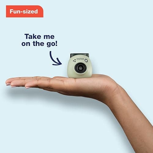 FUJIFILM INSTAX PAL Digital Camera (Portable Digicam Point and Shoot Camera, App Enabled, Print Compatible with Instax Link Printers, Instax Hybrid Cameras), Pistachio Green thumbnail 2