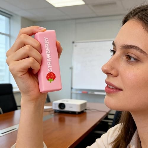 feneihe Strawberry Stress Relief Toy - Slow Rising Fidget Toys, Realistic Food Squeeze Toys for Kids Adults, Sensory Stress Relief ASMR Toy for Anxiety & Focus Strawberry thumbnail 5