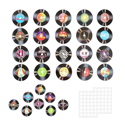 VYNYJOAN CD Wall Collage Kit Aesthetic Pictures 20pcs CD Album Cover Posters Room Decor - Image 1