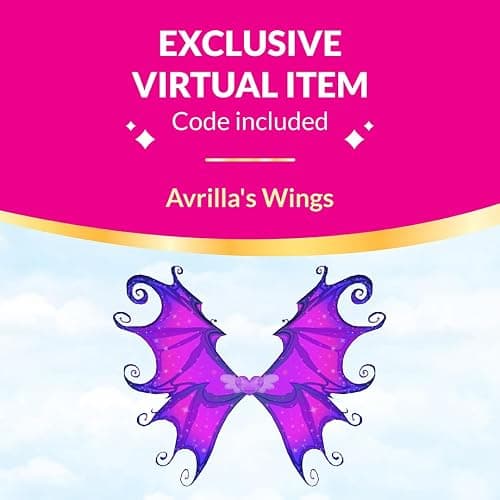 Royale High 9” Fashion Doll - Dark Fairy, Wave 1, Series 1 Doll - Fairy Journal, Comb, and Virtual Item Code Included - Ages 5+ thumbnail 3