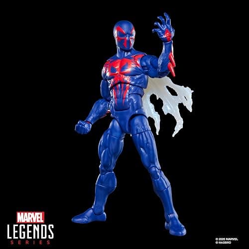 Marvel Legends Series Spider-Man 2099, Retro Cardback Comics Collectible 6-Inch Scale Action Figure thumbnail 6