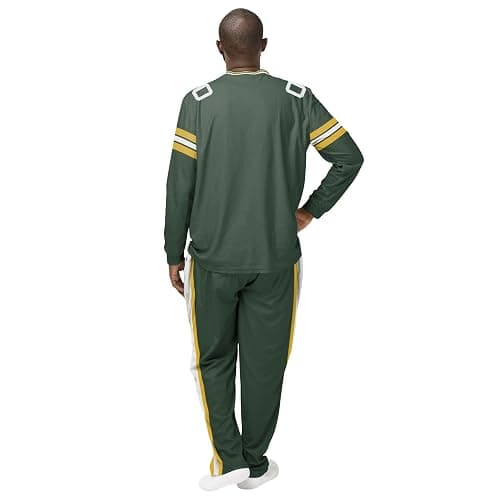 FOCO Men's NFL Team Logo Gameday Ready Jersey Pajama Set thumbnail 2