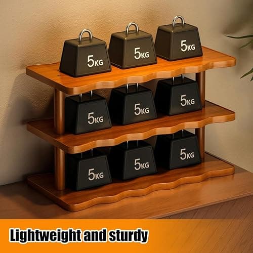 STEHEMO Coffee Mug Holder Countertop, Coffee Station Organizer, Counter Shelf for Tea Coffee Bar Accessories, Matcha Stand, Cup Display, Kitchen Condiment Storage Rack,3tier,19.69IN thumbnail 6